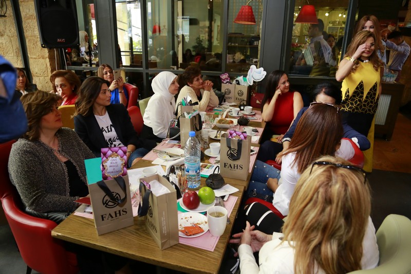 Mariam Mogharbel brunch Let's meet for Hope